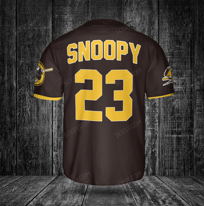 San Diego Padres PS Baseball Jersey Brown