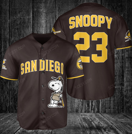 San Diego Padres PS Baseball Jersey Brown