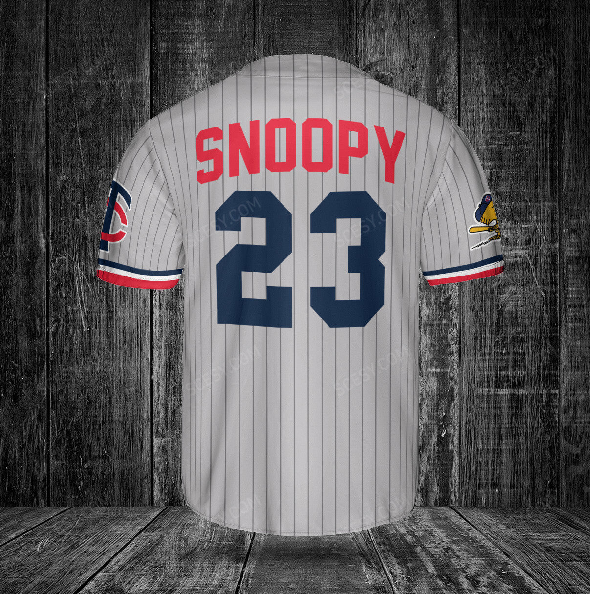 Minnesota Twins PS Baseball Jersey Gray Road