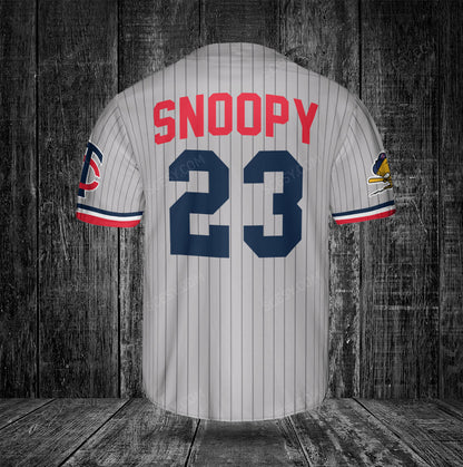 Minnesota Twins PS Baseball Jersey Gray Road