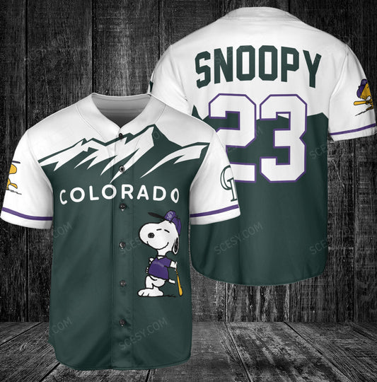 Colorado Rockies PS Baseball Jersey Green