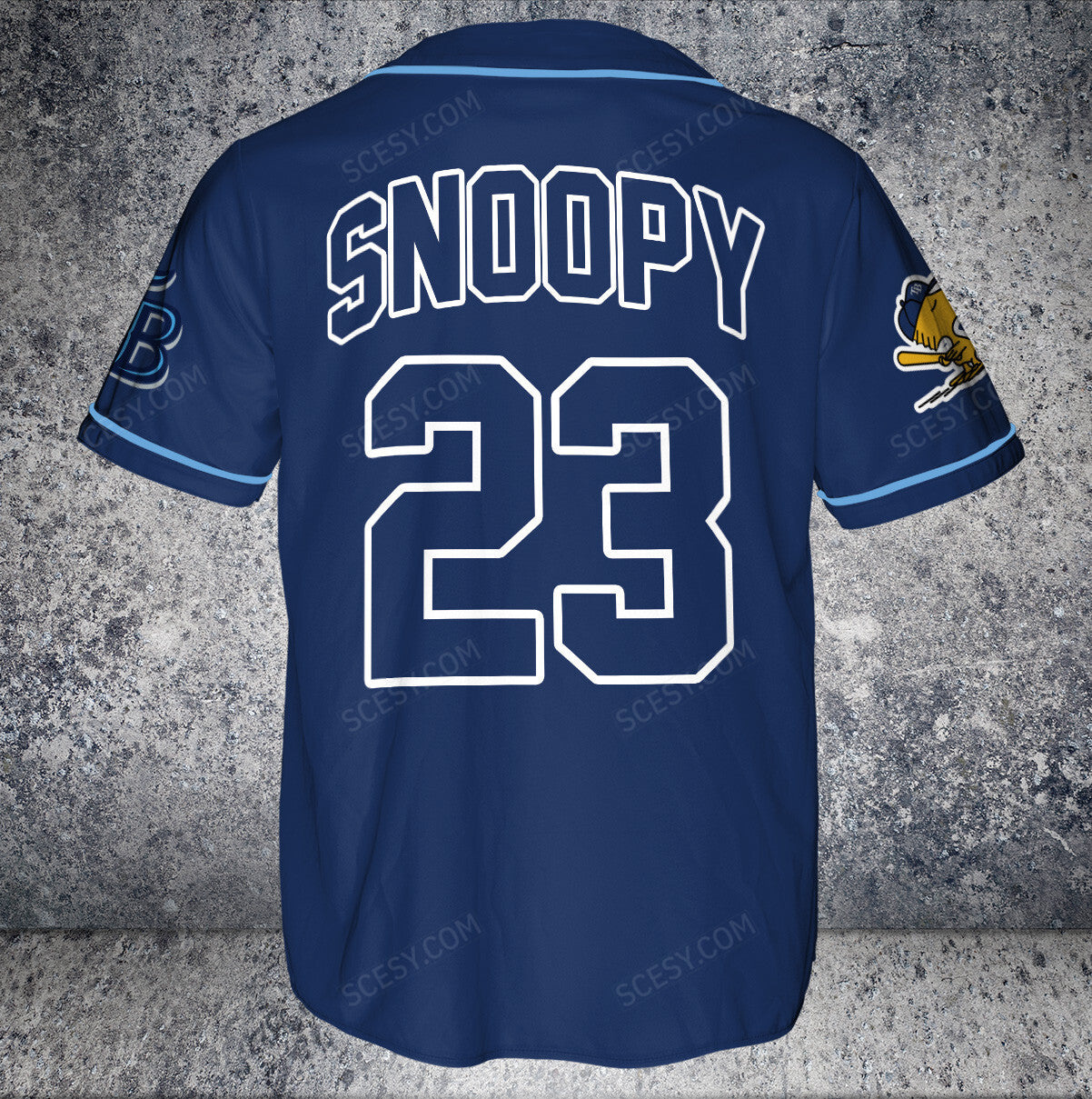 Tampa Bay Rays PS Baseball Jersey Navy