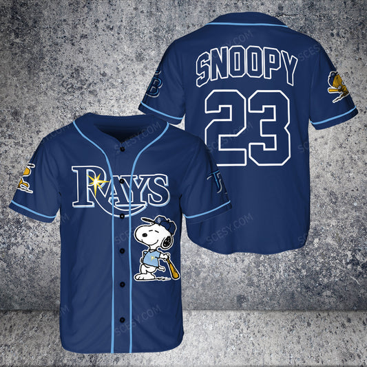 Tampa Bay Rays PS Baseball Jersey Navy