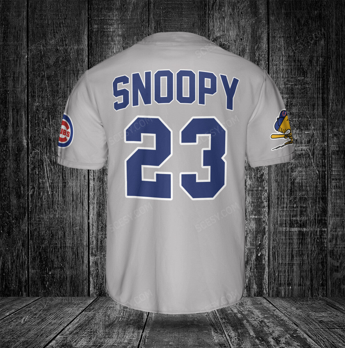 Chicago Cubs PS Baseball Jersey Gray