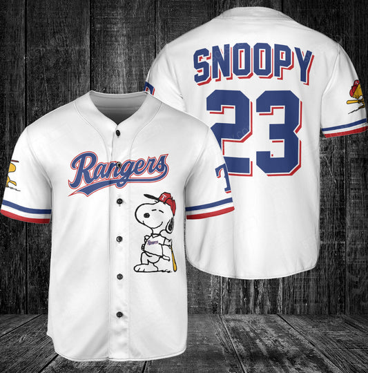 Texas Rangers PS Baseball Jersey White