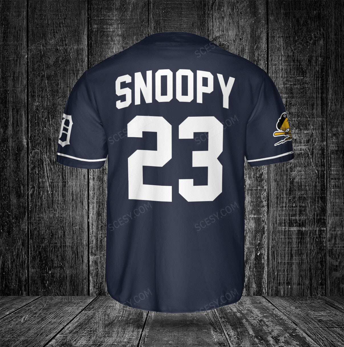 Detroit Tigers PS Baseball Jersey Navy
