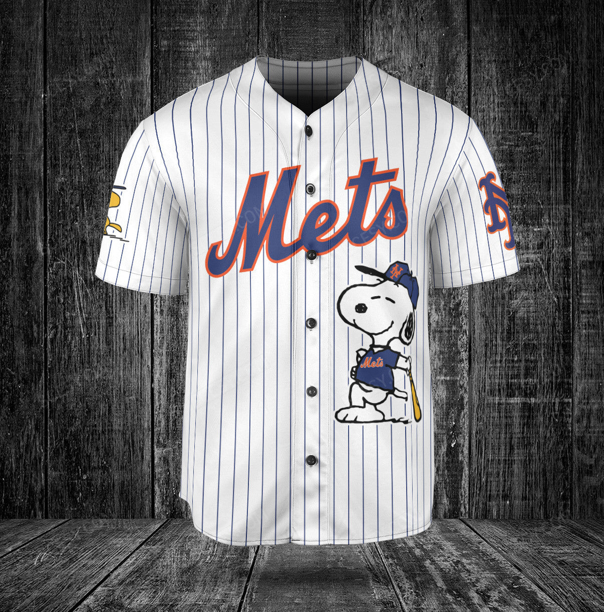 New York Mets PS Baseball Jersey White