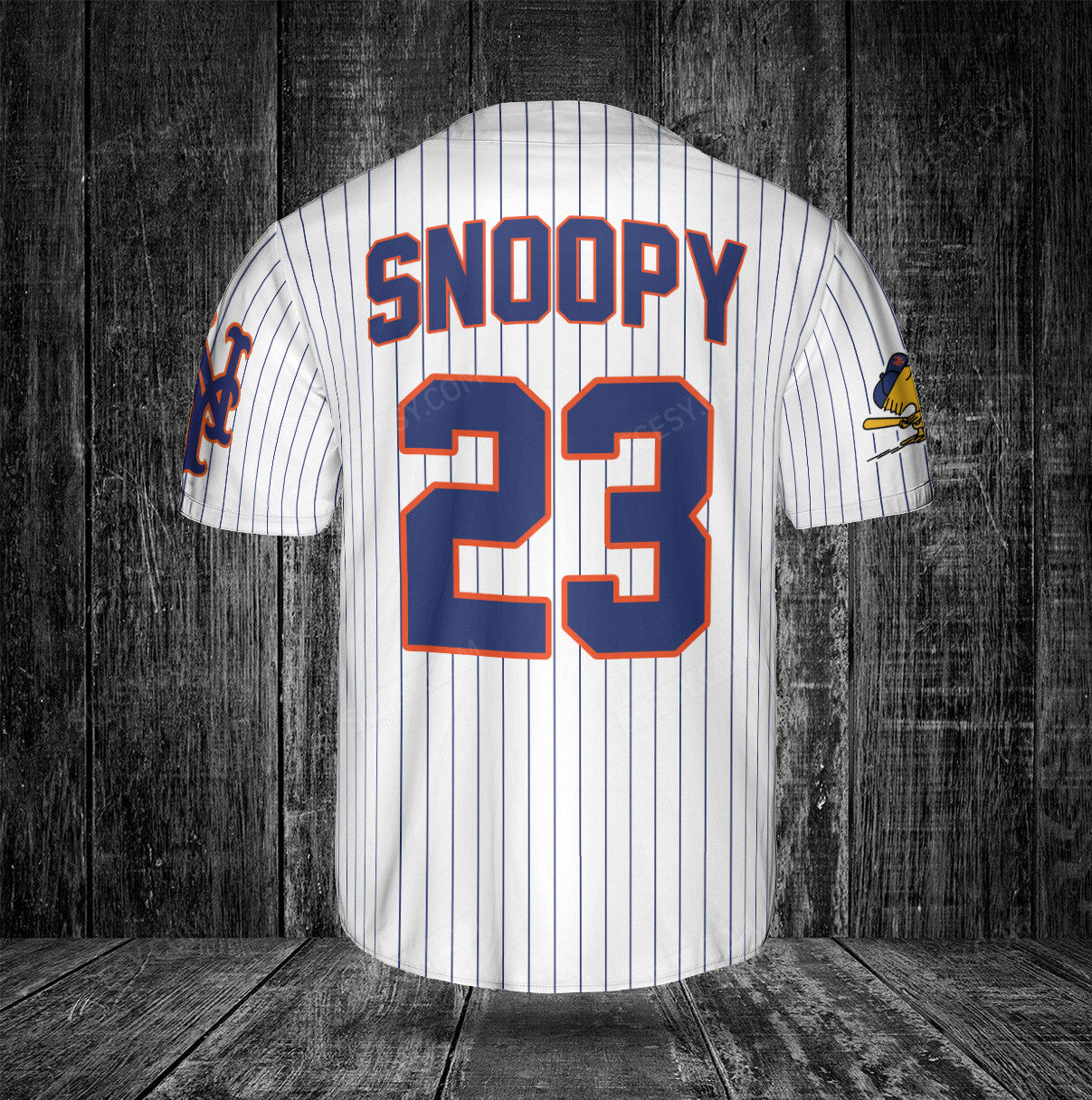 New York Mets PS Baseball Jersey White