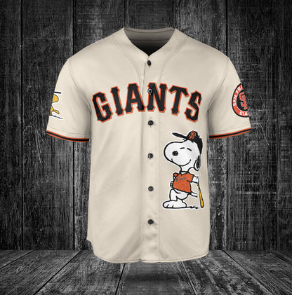 San Francisco Giants PS Baseball Jersey Cream