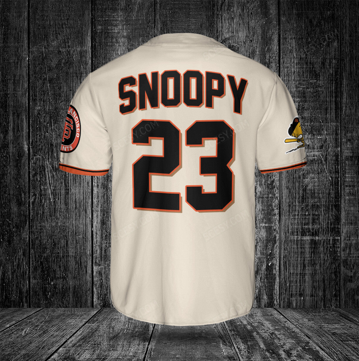 San Francisco Giants PS Baseball Jersey Cream