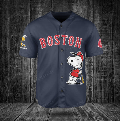 Boston Red Sox PS Baseball Jersey Navy