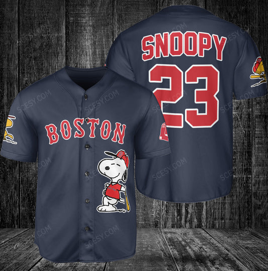 Boston Red Sox PS Baseball Jersey Navy