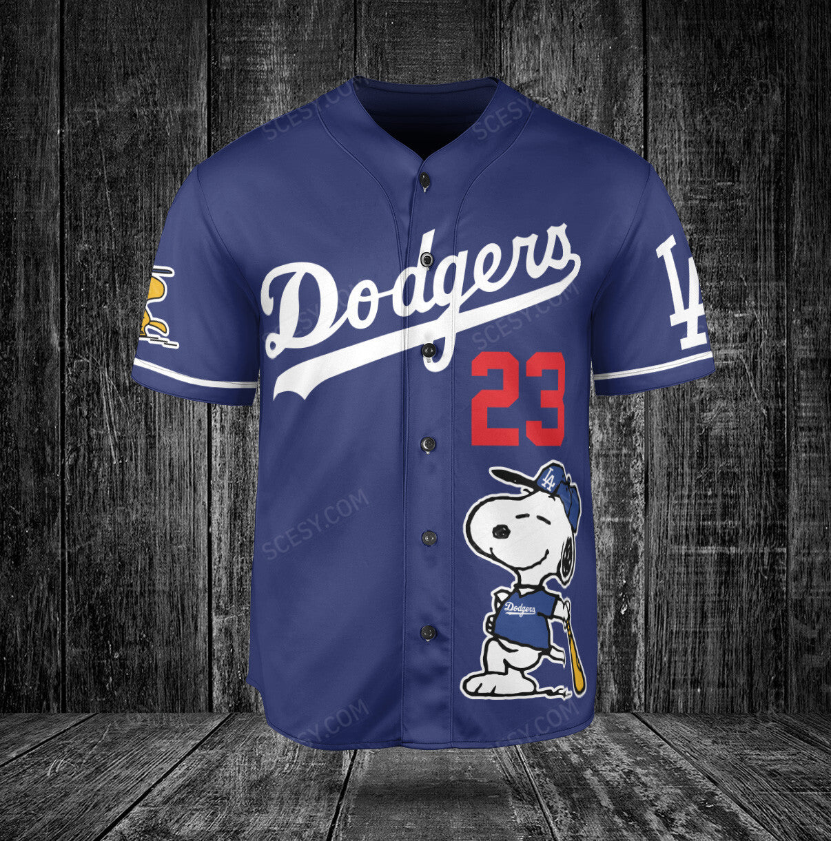 Los Angeles Dodgers PS Baseball Jersey Navy