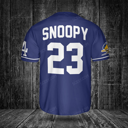 Los Angeles Dodgers PS Baseball Jersey Navy