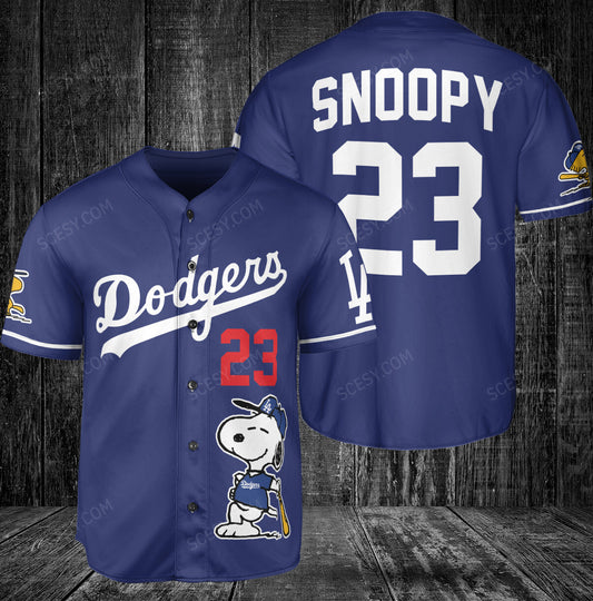 Los Angeles Dodgers PS Baseball Jersey Navy