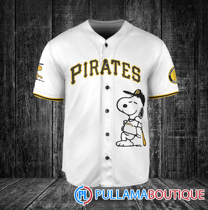 Pittsburgh Pirates PS Baseball Jersey White