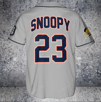 Detroit Tigers PS Baseball Jersey Gray