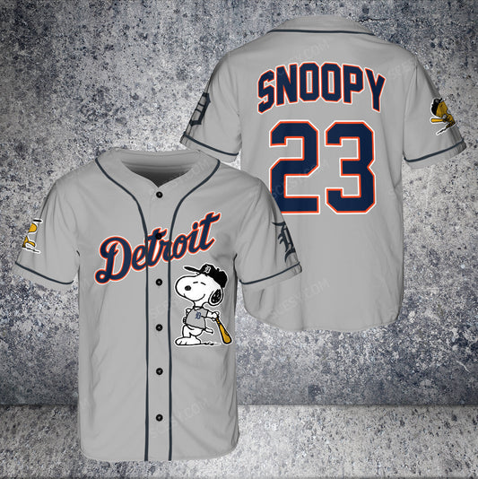 Detroit Tigers PS Baseball Jersey Gray