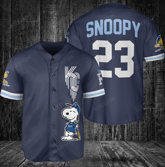 Kansas City Royals PS Baseball Jersey Navy