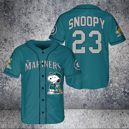 Seattle Mariners PS Baseball Jersey Aqua