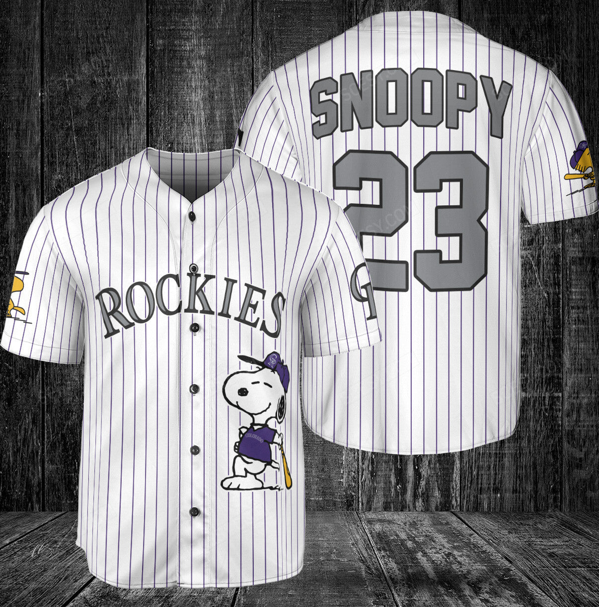 Colorado Rockies PS Baseball Jersey White