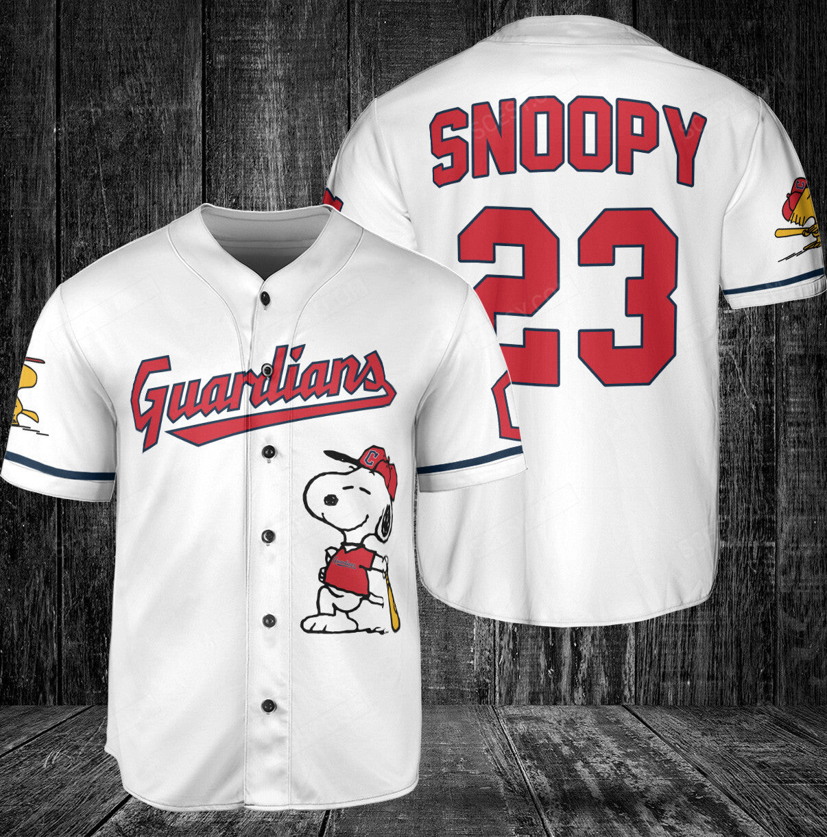 Cleveland Guardians PS Baseball Jersey White