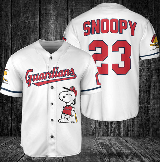 Cleveland Guardians PS Baseball Jersey White