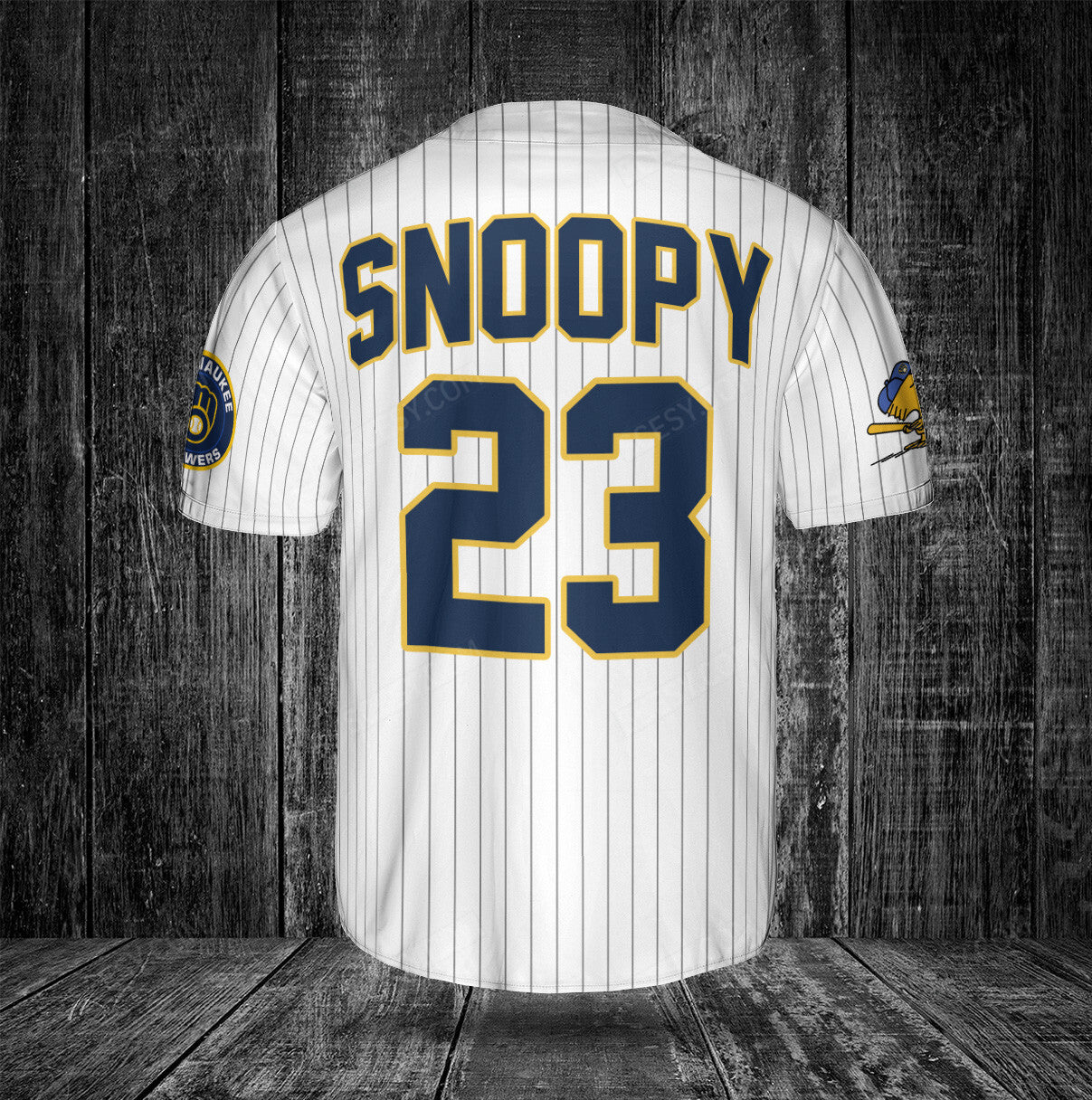 Milwaukee Brewers PS Baseball Jersey White