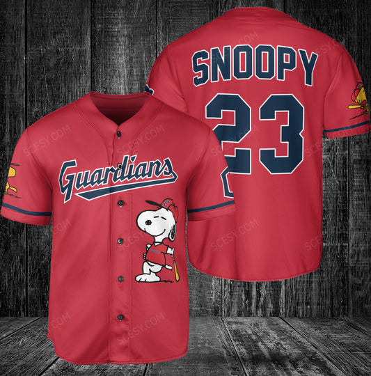 Cleveland Guardians PS Baseball Jersey Red
