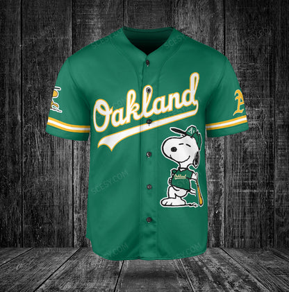 Oakland Athletics PS Baseball Jersey Green