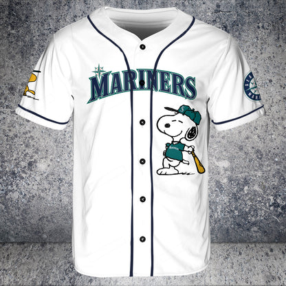 Seattle Mariners PS Baseball Jersey White