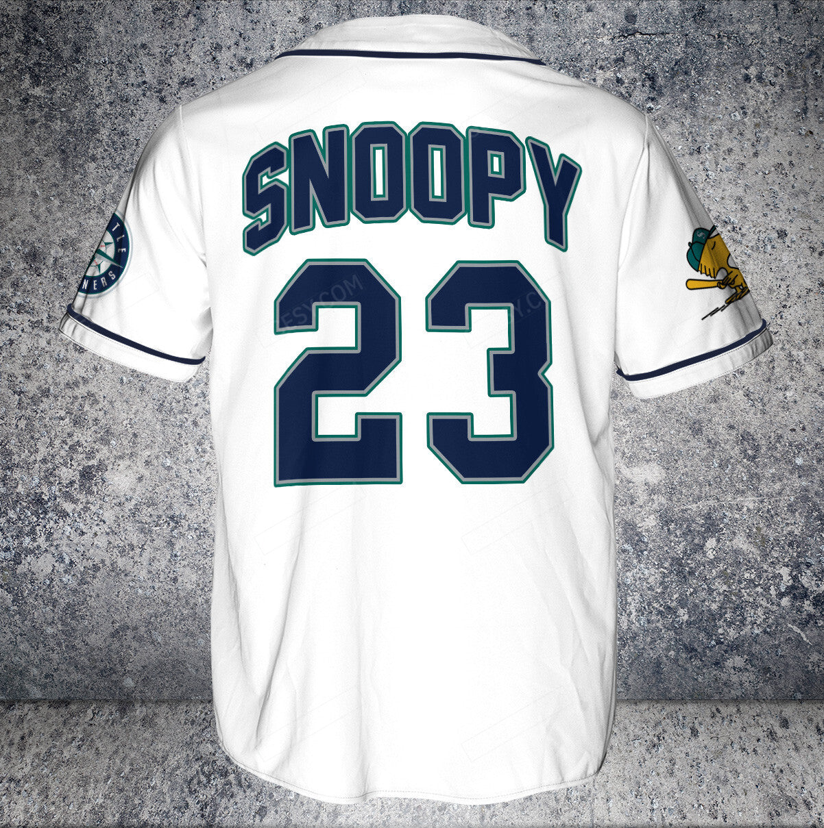 Seattle Mariners PS Baseball Jersey White