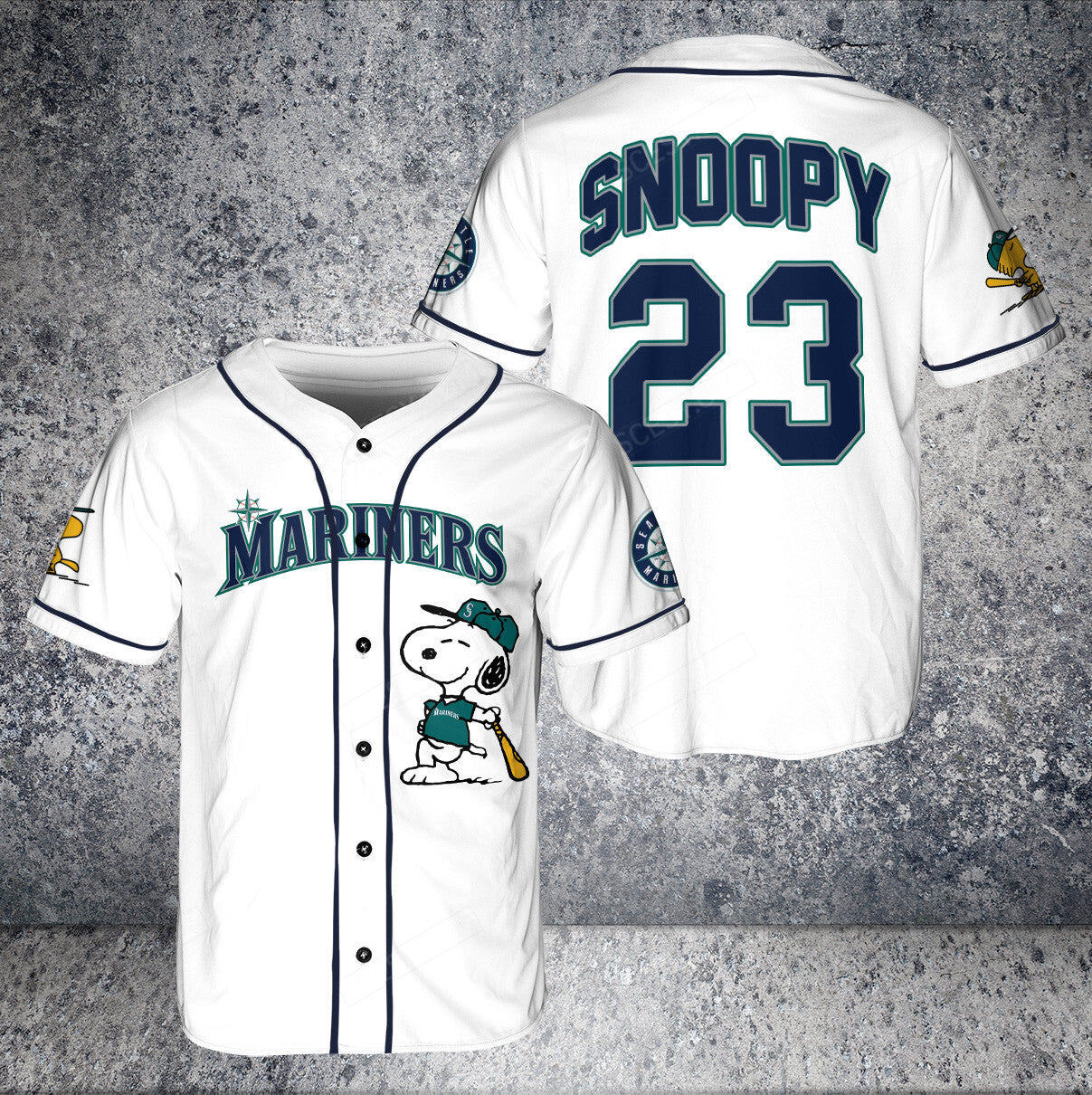 Seattle Mariners PS Baseball Jersey White
