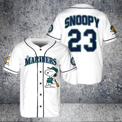 Seattle Mariners PS Baseball Jersey White