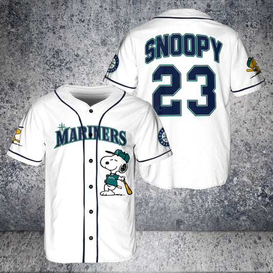 Seattle Mariners PS Baseball Jersey White
