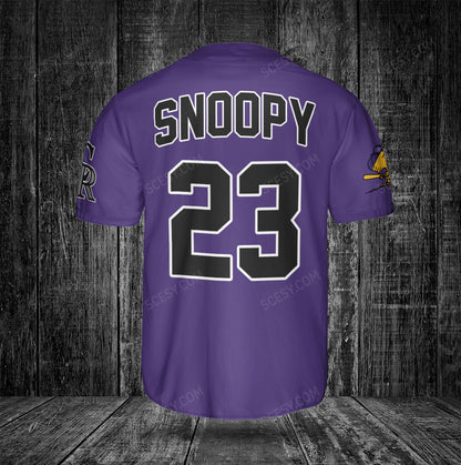 Colorado Rockies PS Baseball Jersey Purple