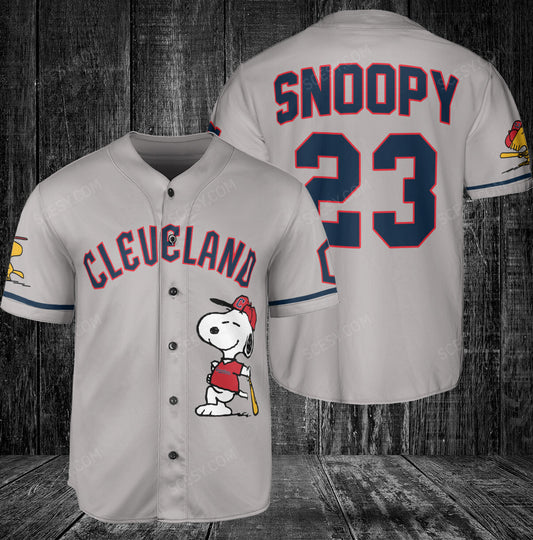 Cleveland Guardians PS Baseball Jersey Gray