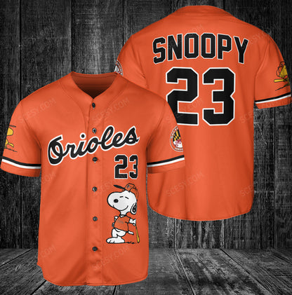 Baltimore Orioles PS Baseball Jersey Orange