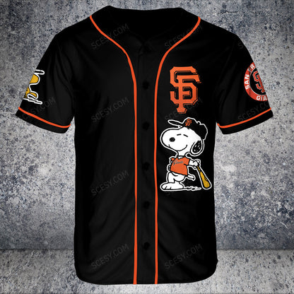 San Francisco Giants PS Baseball Jersey Black