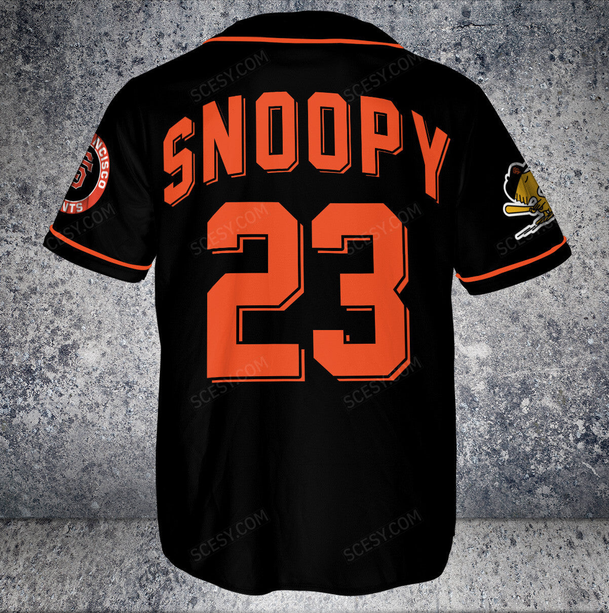San Francisco Giants PS Baseball Jersey Black
