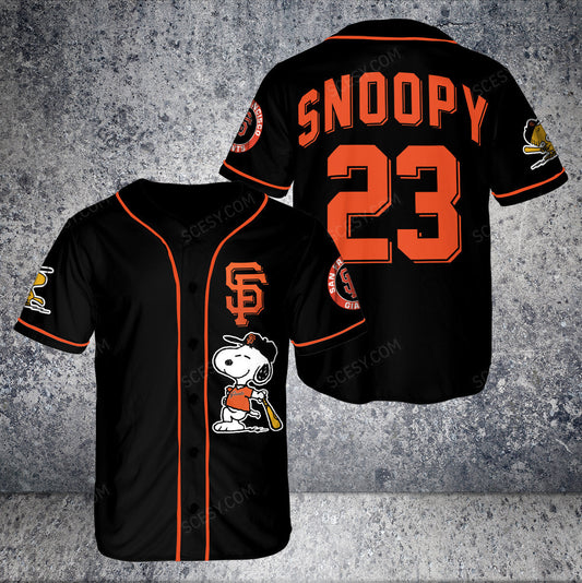 San Francisco Giants PS Baseball Jersey Black