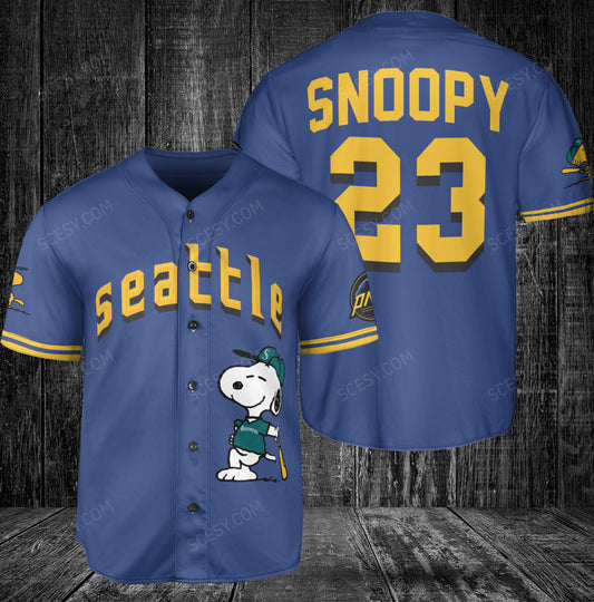 Seattle Mariners PS Baseball Jersey Royal