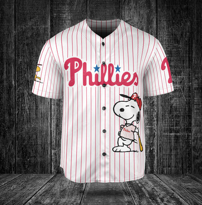 Philadelphia Phillies PS Baseball Jersey White