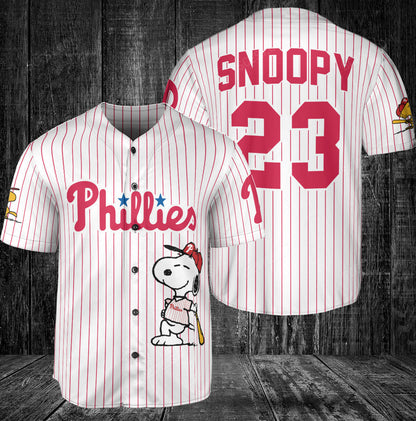 Philadelphia Phillies PS Baseball Jersey White