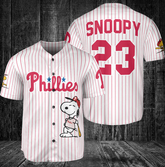 Philadelphia Phillies PS Baseball Jersey White