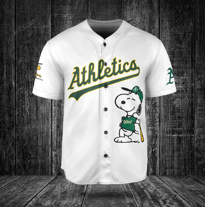Oakland Athletics PS Baseball Jersey White