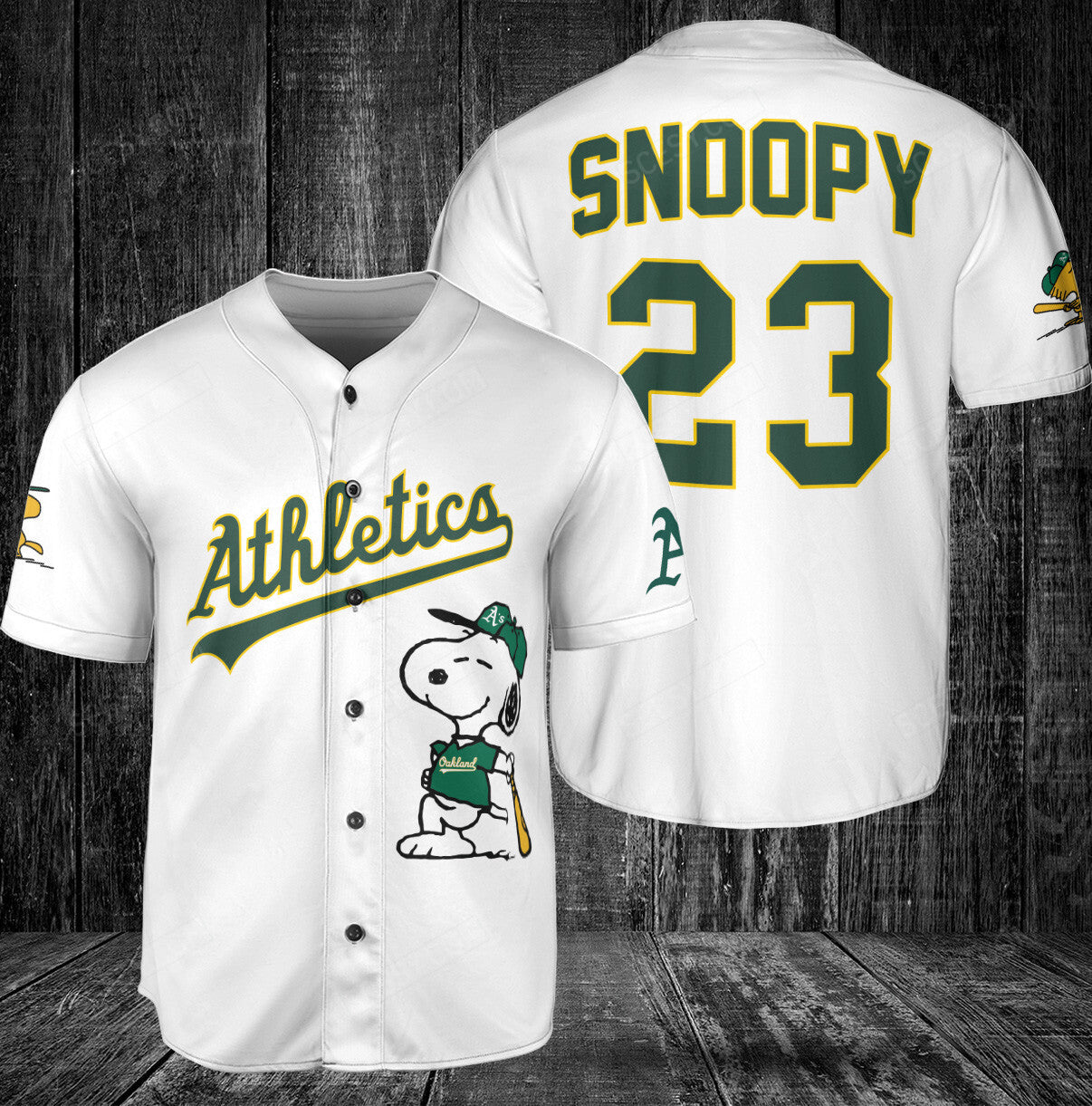 Oakland Athletics PS Baseball Jersey White