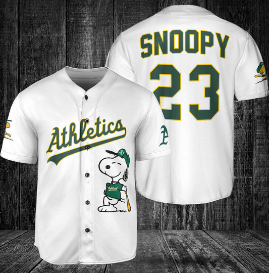 Oakland Athletics PS Baseball Jersey White