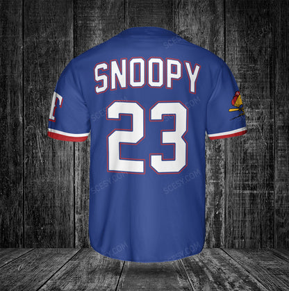 Texas Rangers PS Baseball Jersey Royal