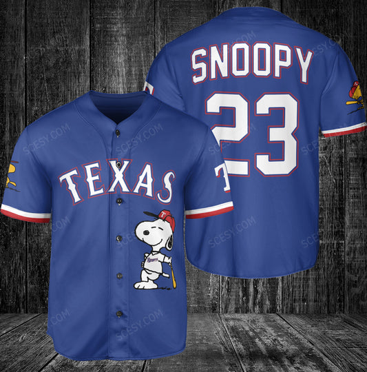 Texas Rangers PS Baseball Jersey Royal